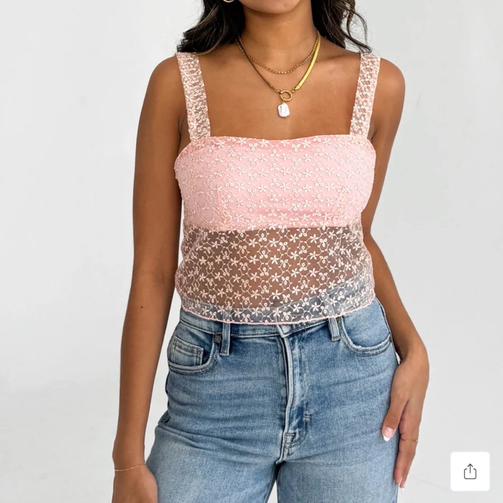 ADORE YOU TOP IN BLUSH